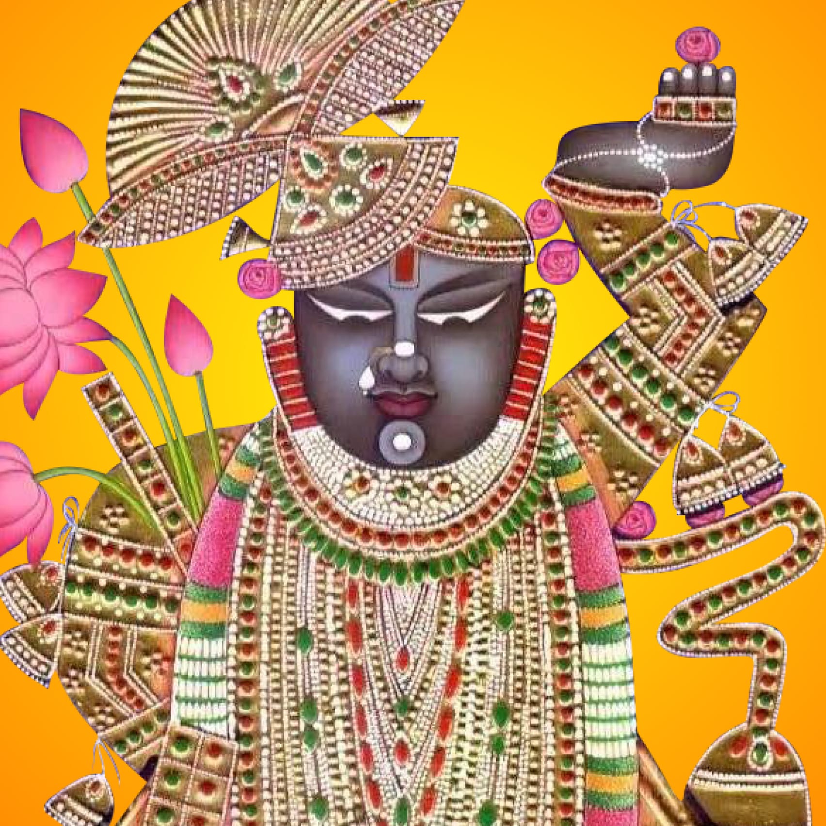 shrinathji_Lordshrinathji_Nathdwara_LiveBhagwan